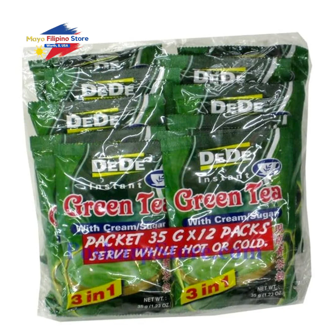 Dede Instant Matcha with Cream Sugar 3 in 1 12pcs