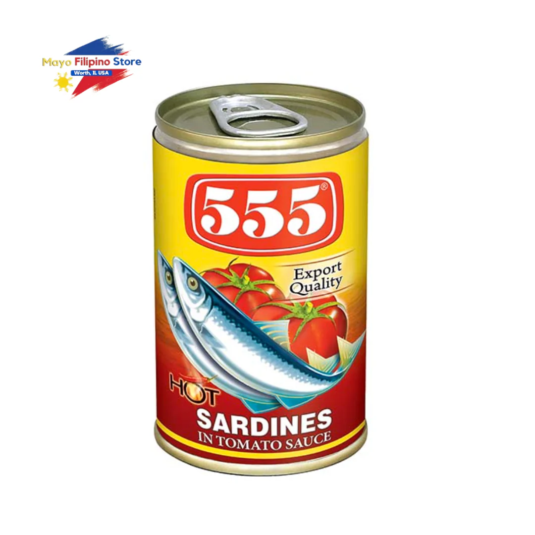555 Sardines Red Hot & Spicy 155g