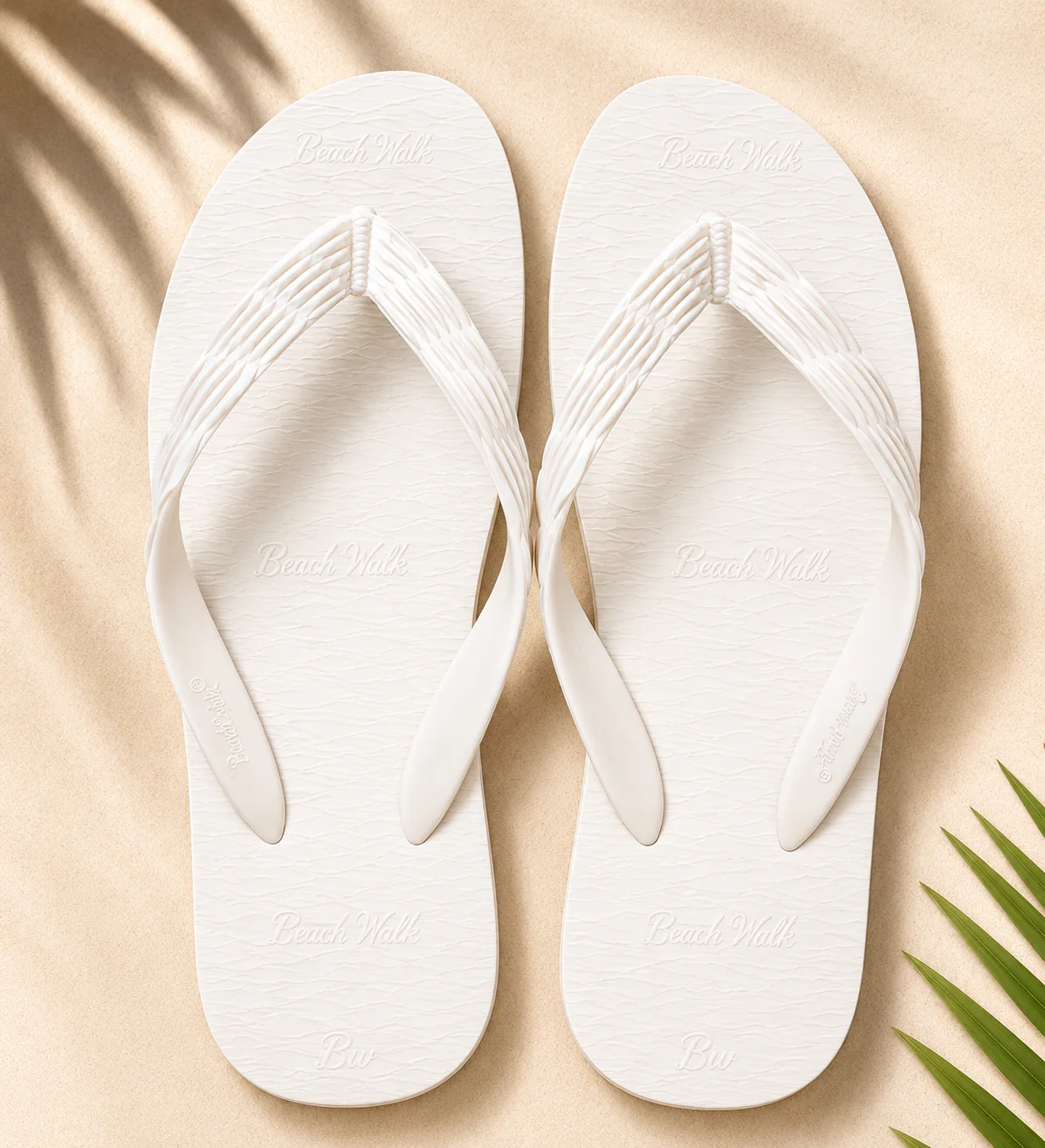Beach Walk Tsinelas from Pilipinas Cream White Size 4 to 5 - Image 2