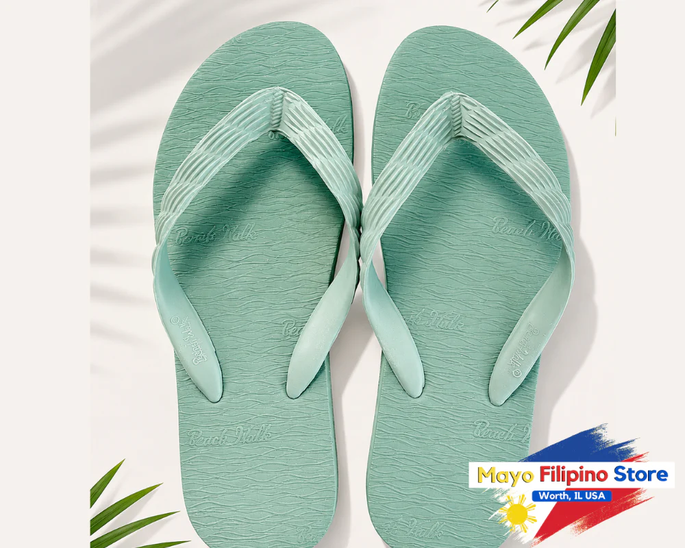 Beach Walk Tsinelas from Pilipinas Green Size 4 to 5