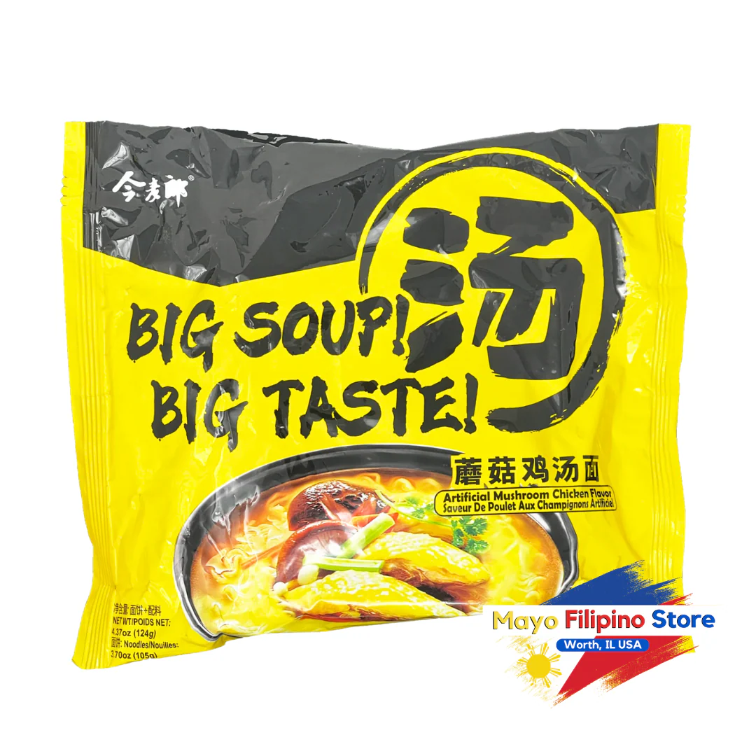 Big Soup Big Taste! Mushroom Chicken Flavor (JinMailang) Individual Pack