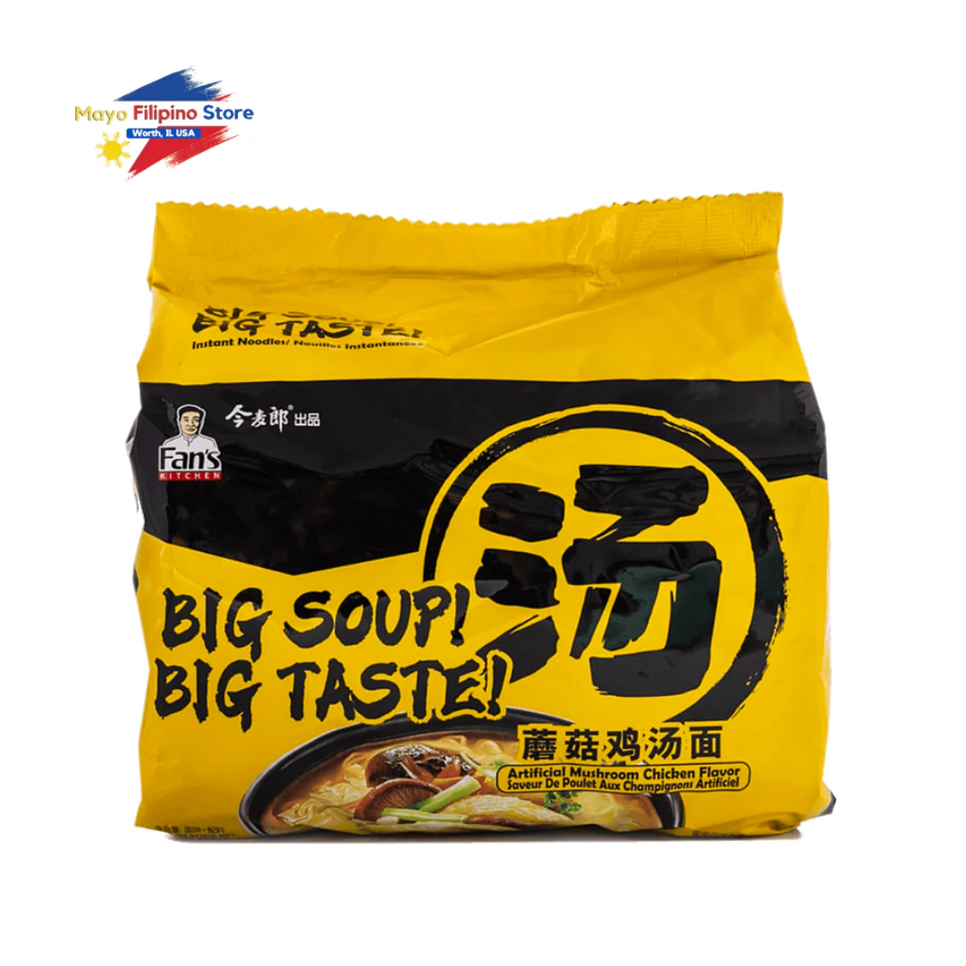 Big Soup Big Taste! Mushroom Chicken Flavor (JinMailang) Individual Pack - Image 2