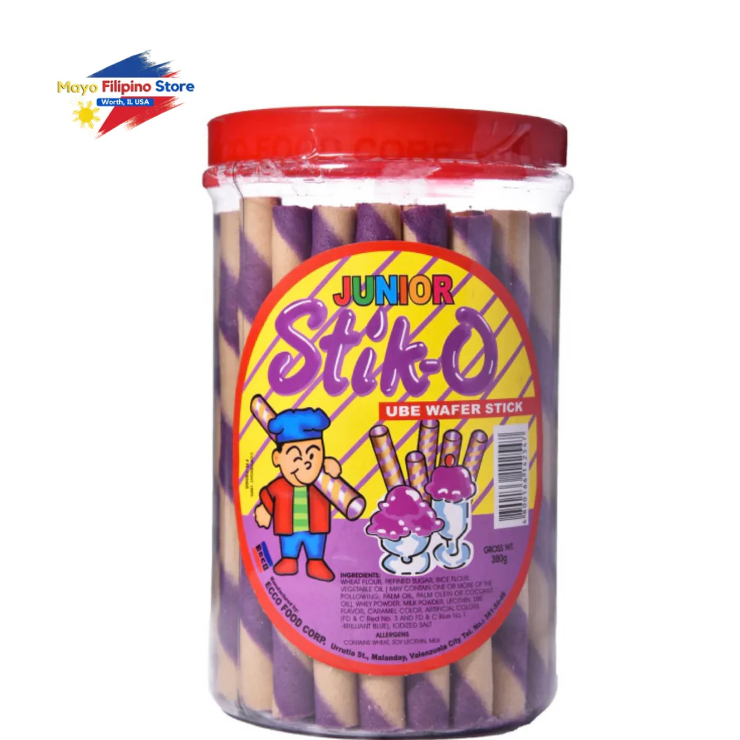 Ecco Stik-O Ube Wafer Stick 380g