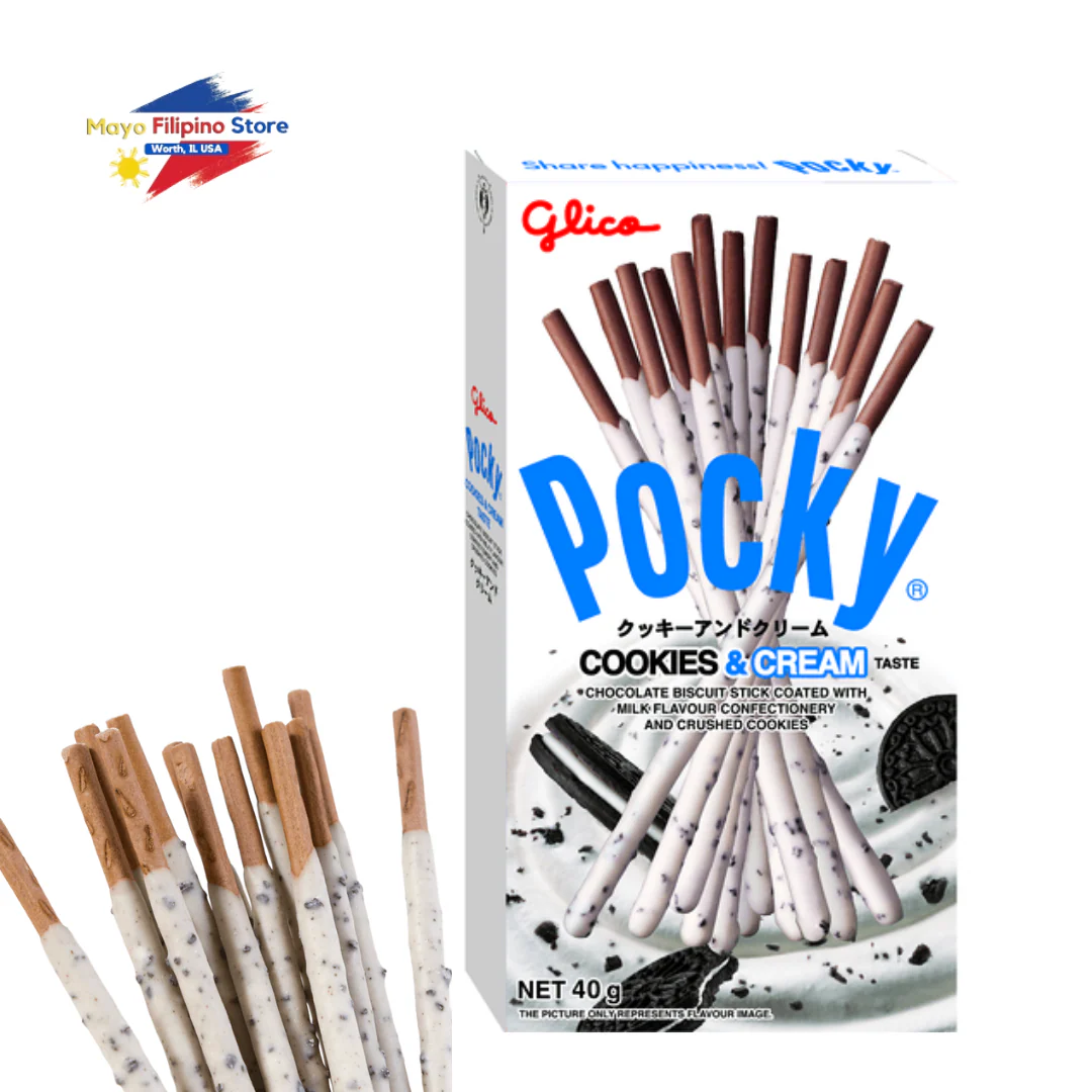 Glico Pocky Cookies And Cream 40g