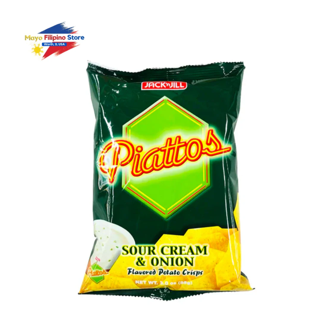JacknJill Piatto's Sour Cream & Onion Potato Chips 85g