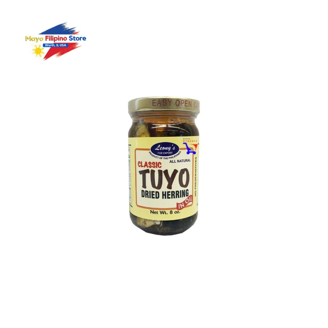 Leony's Classic Tuyo Dried Herring in Oil 8oz