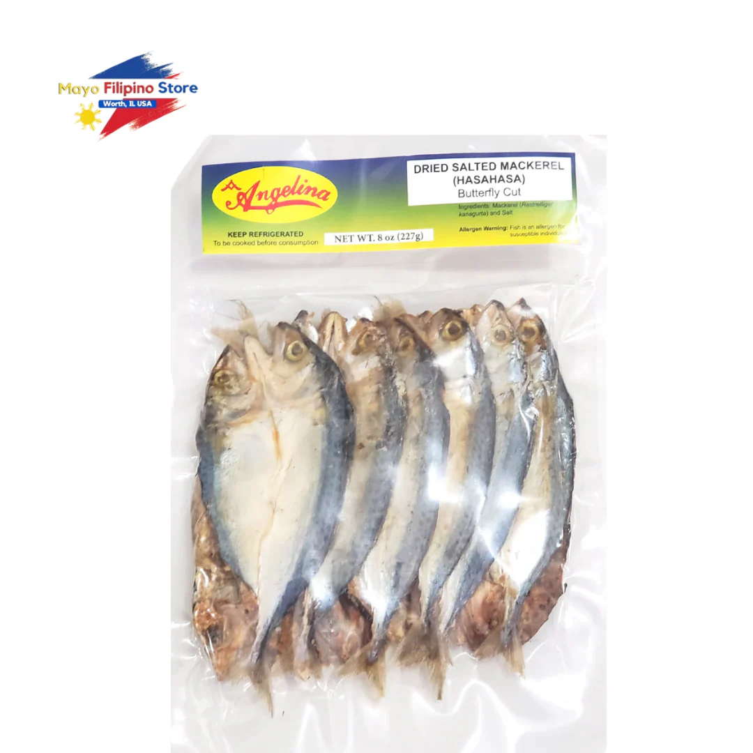 Dried Salted Mackerel 8oz 227g