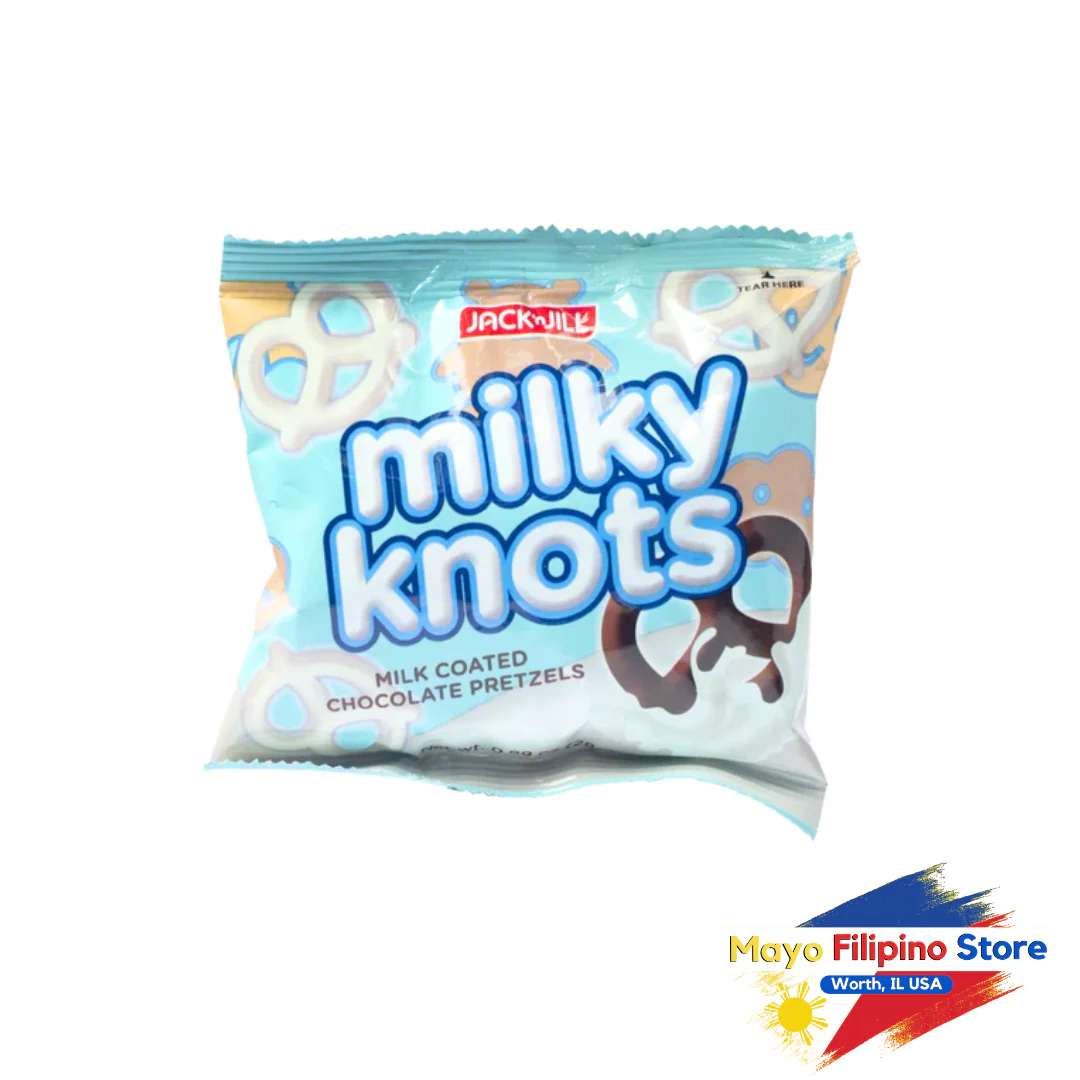 Jack n Jill Milky Knots Milk Pretzels 25g