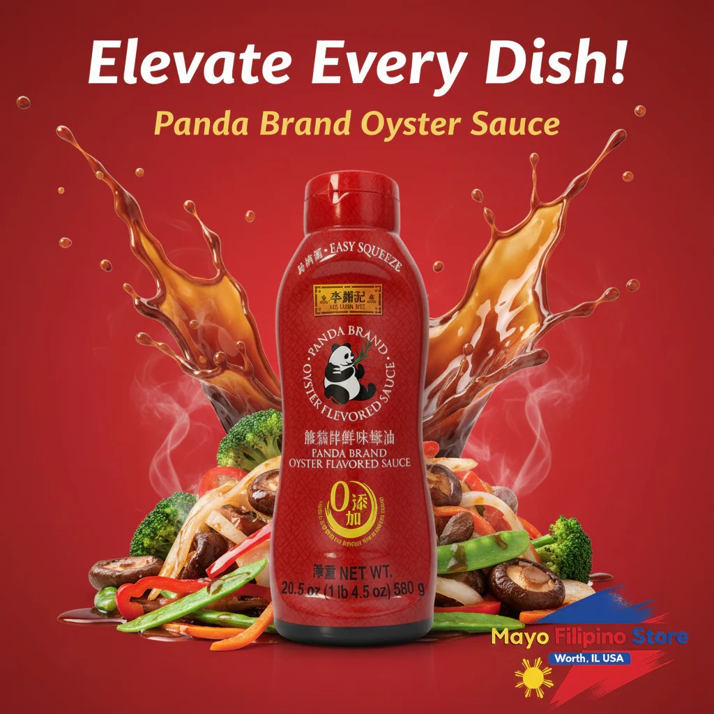 Panda Oyster Sauce Easy Squeeze 580g - Image 3