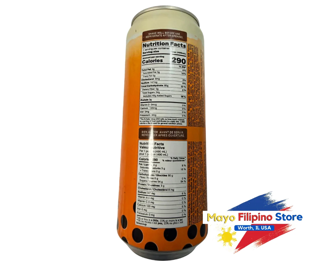 Pocas Bubble Tea Coffee with Tapioca Pearls 490ml - Image 2