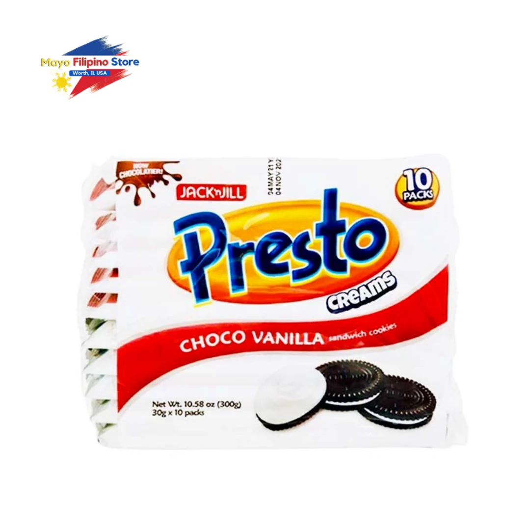 Presto Creams Choco Vanilla 10packs x 30g