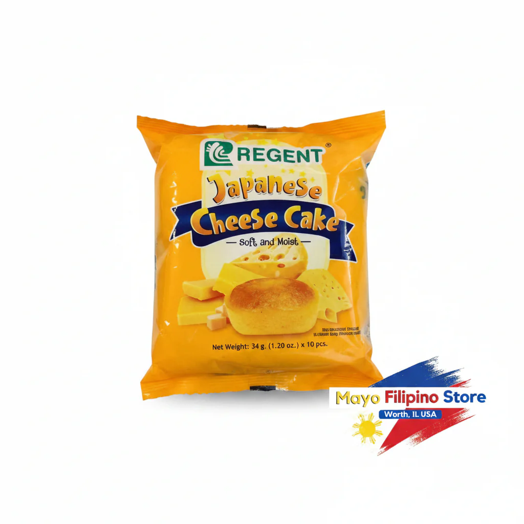 Regent Japanese Cheese Cake 10pcs 34g