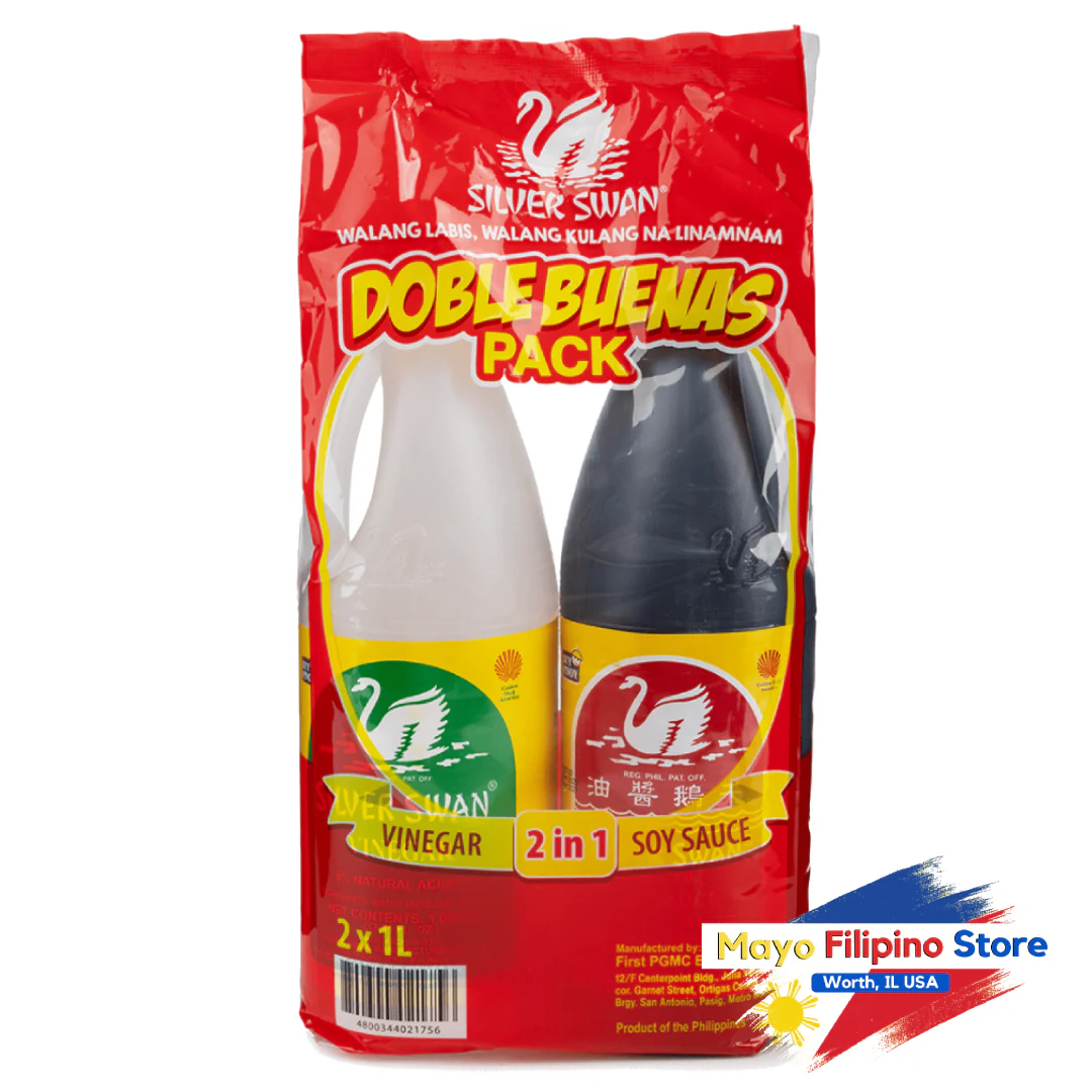 Silver Swan 2in 1 Soy Sauce & Vinegar Value Pack 1L