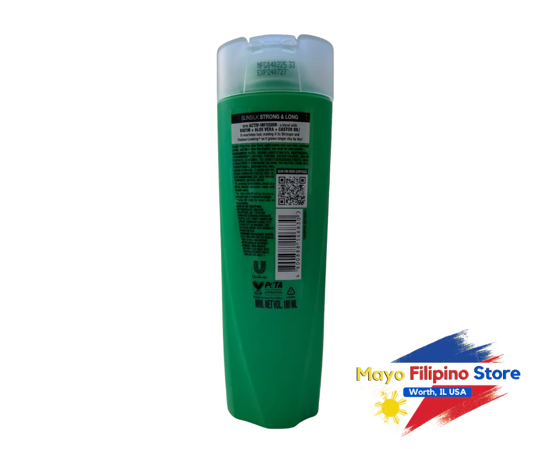 Sunsilk Shampoo Green 180ml - Image 2