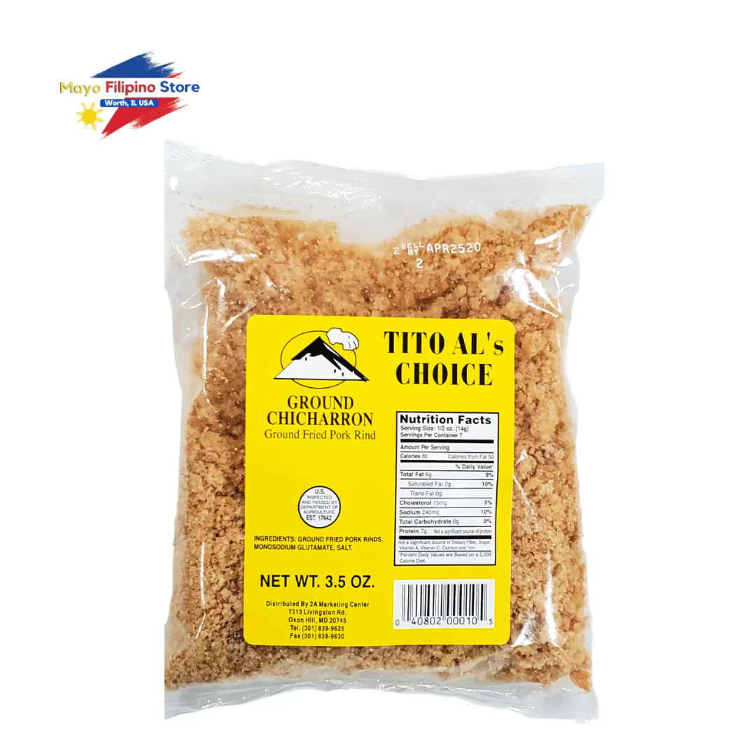 Tito Als Ground Chicharron Durog 3.5oz 99g