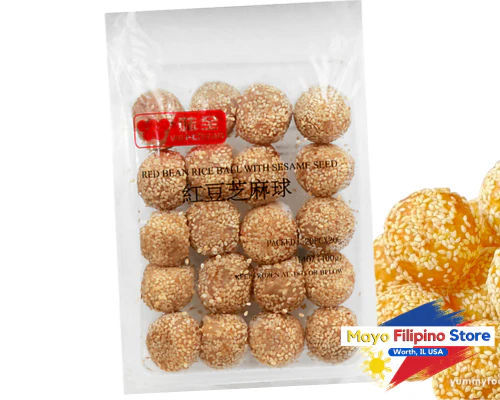 Wei Chuan Buchi Sesame Balls Red Bean 400g - Image 2